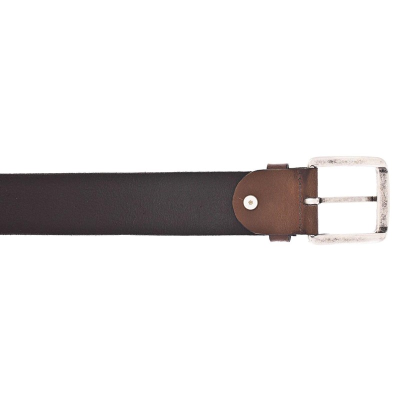 MUSTANG MG2118L15 Men's Leather Belt 40 mm Black Brown 80-115