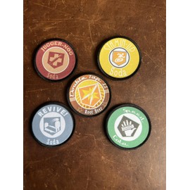 Redheaded Productions Inspired by COD Zombies Perks Lot Morale Patch - Perfect Patch Design for Your Plate Carrier Vest, Backpack and Gear - 3" Cool Patches for Men - USA Made