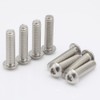 MewuDecor 1/4-20 x 3/4" Button Head Socket Cap Screws, Stainless