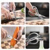 TOUFEIYUAN Kitchen Scissors, Cooking Scissors, Vegetables, Meat Cut, Multi-functional Scissors,