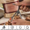 ZEACCT 1 Pcs Nut Cracker, Stainless Steel Pecan Cracker, Triangle