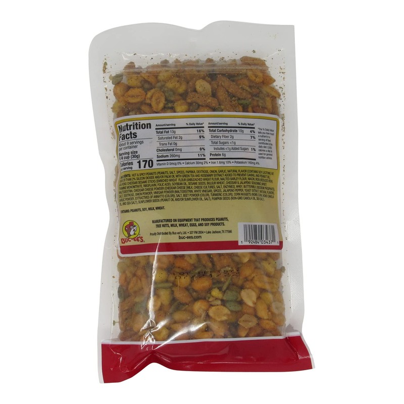 Buc-ee's Southwest Trail Mix in a Resealable Bag, Cholesterol Free,
