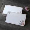 BAY LETTERPRESS 100 Blank Message Cards, 3.9 x 2.4 inches