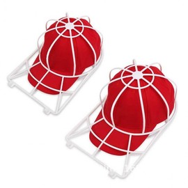 Cap Washer Frame - Anti-Deformation Holder with Secure Lock for Washing, Drying & Spin-Drying - SIS-031 Cap Washer Frame/White/ONESIZE 3ea