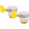 Conector Manguera 22mm, Adaptador Metal Antióxido