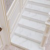 VEELIKE 4 Pack Pink and White Marble Peel and Stick
