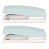 Office Desktop Stapler, 20 Sheets Capacity Prevent Slip Portable Stapler