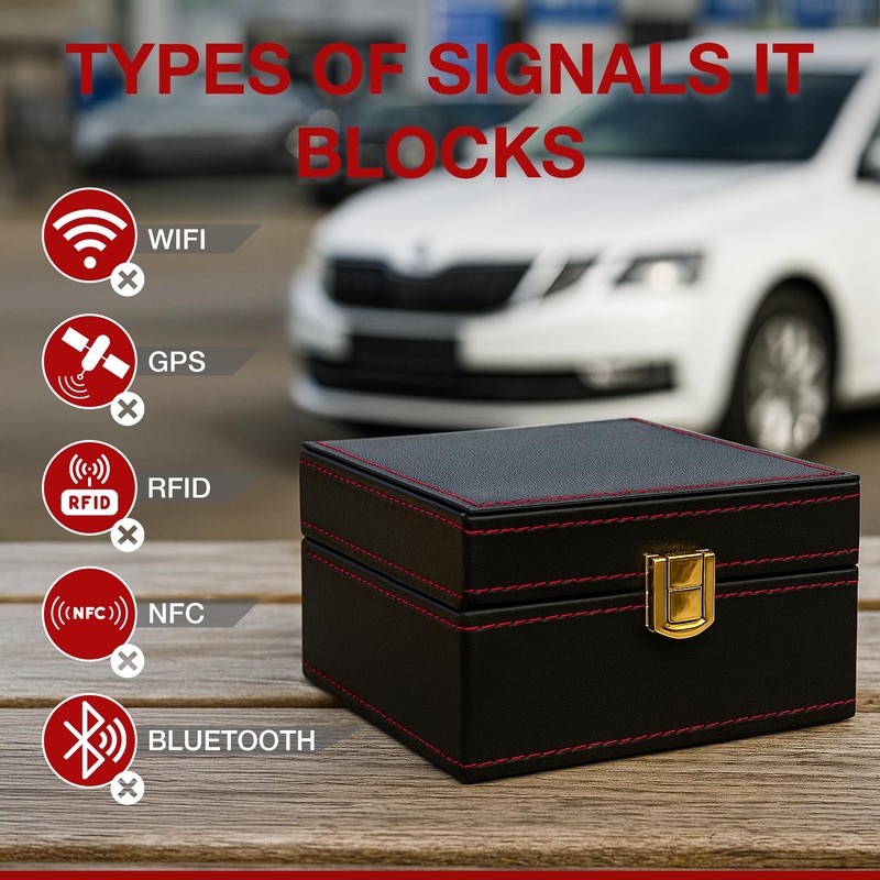Faraday Box for Car Keys | Signal Blocking Protection for