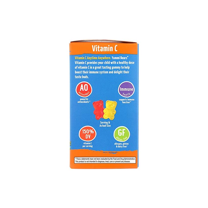 HERO NUTRITIONALS Yummi Bears Vitamin C