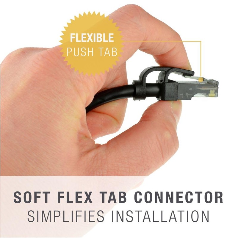 Mediabridge CAT6 Ethernet Patch Cable (50 ft) RJ45 Connectors with