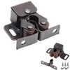 6 Pack Cabinet Latch - Double Roller Catch Hardware for