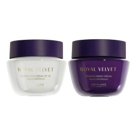 Kit De 2 Cremas Faciales Reafirmantes Royal Velvet Oriflame
