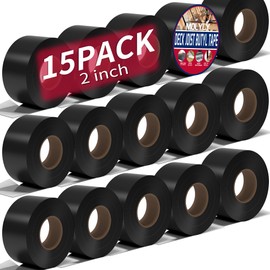 MOLYLY Butyl Deck Joist Tape 2 inch, 2" x 50' Joist Tape for Decking, 15 Rolls Waterproof and Anti-Corrosion Flashing Deck Tape Joist for Deck, Joist, Roofs, Beams, RV, Roof Extend Decking Tape
