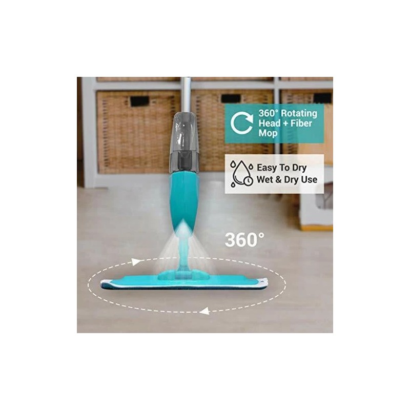All Clean Microfiber Spray Mop for Floor Cleaning & Hardwood