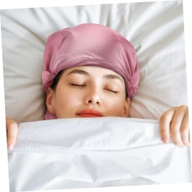 Vaguelly 1Pc Adult Sleep Hat Ergonomic Satin for Hair Care Flexible Design for Comfort Essential for Maternal Confinement Reduces Hair Friction Suitable for Adults
