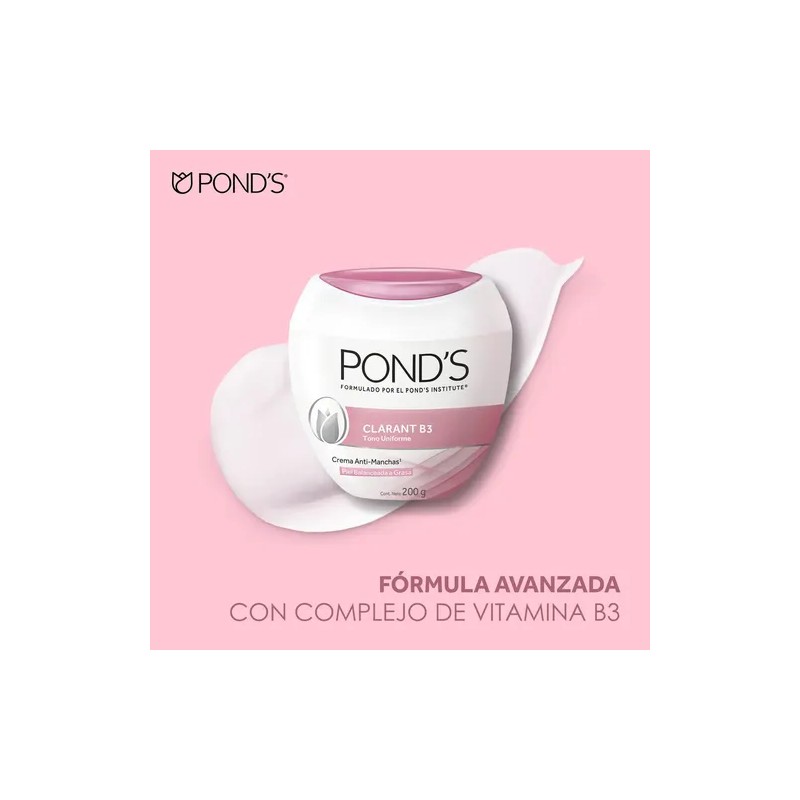 Pond's Crema Facial Antimanchas Clarant B3 200 G