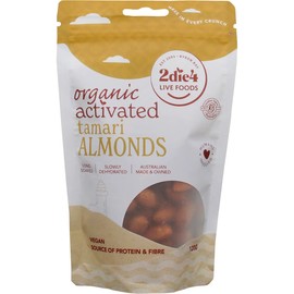 2die4 Live Foods Activated Organic Tamari Almonds 120g