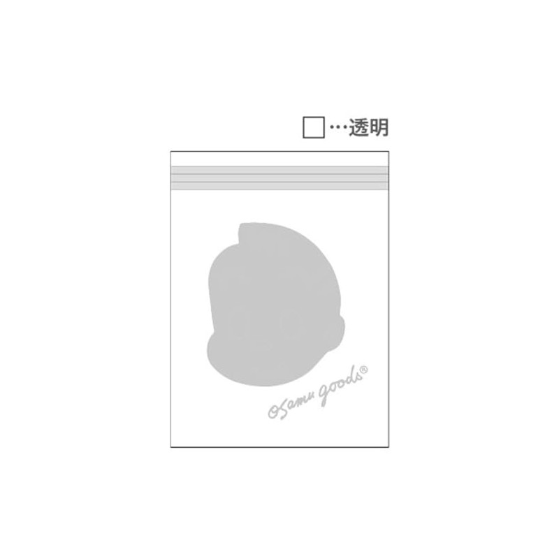 OSAMU GOODS STORAGE BAG SET FACE FACK/BL 4P OGB-911