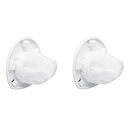 Qwick 2 Pack Filter Type VF110 for Black and Decker Power Tools CHV1410L CHV1410 CHV9610 CHV1210 CHV1410B CHV1510 BDH2000L Cordless Hand Vacuum Cleaner Washable Replacement Alternative to 90558113-01