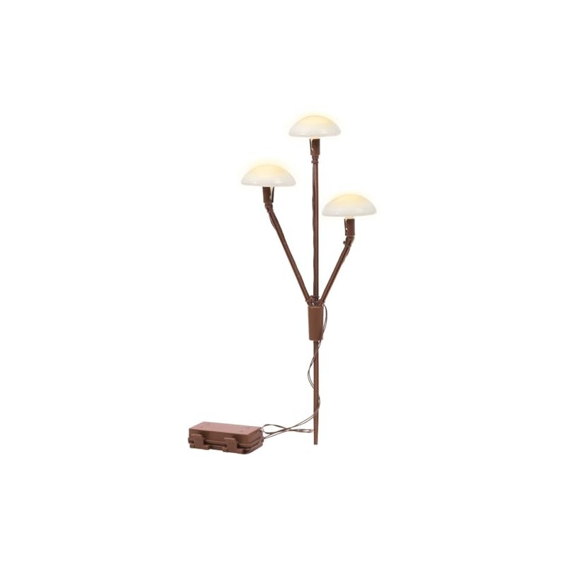 moses. Leaf & Blossom Garden Light Mushroom - LED Garden