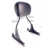 JMEI BLACK SKULL Sissy Bar Backrest With Docking For HARLEY