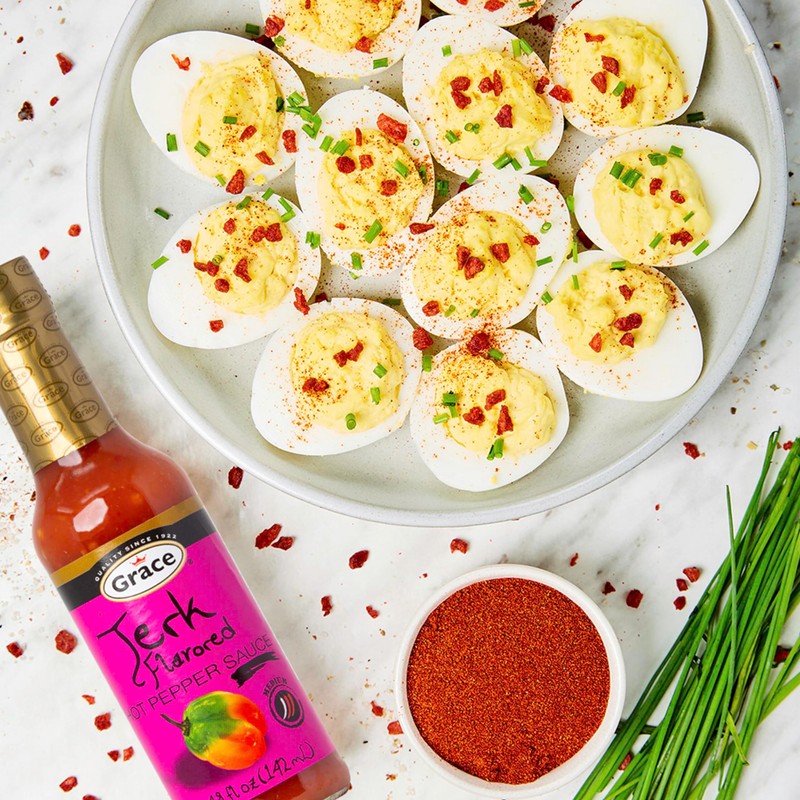 Grace Jerk Hot Pepper Sauce 4.8oz - 2 Pack -