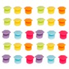 5Set Drink Markers Innovative Tongue Shape Silicone Wine Glass Cup