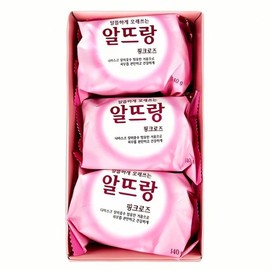Altrang Pink Rose Soap 140g, 3 tablets, foam, skin care, cleanliness products, bathroom supplies, hygiene products, cash on delivery or payment upon order / 알뜨랑 핑크로즈 비누 140g 3개 정제 거품 피부 관리 청결 제품 욕실 용품 위생 물품 착불 또는 주문시 결제
