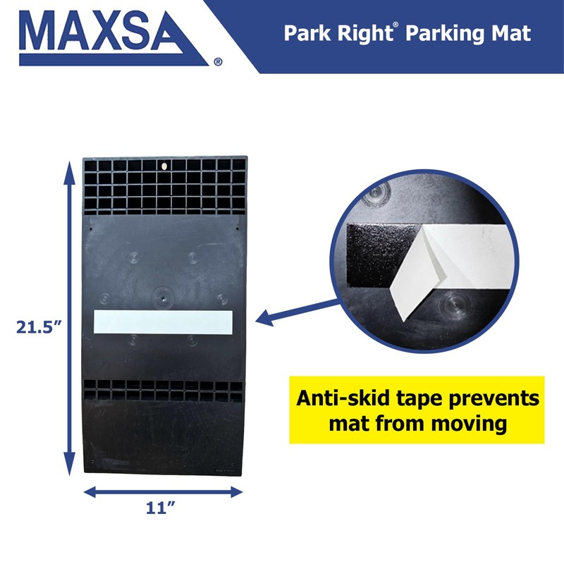 Maxsa 37356-2PK Park Right 21" x 11" x 2" Parking