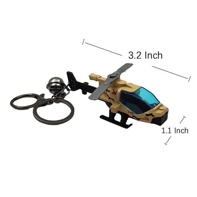 Pouior helicopter keychain (Land)