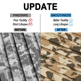 HZshark Boat Flooring EVA Foam Boat Decking Camo Self-Adhesive Marine Deck Boat Flooring Non-Slip Boat Mat EVA Foam Decking Sheet for Motorboat Kayak Yacht RV Swimming Pool Golf Cart Snow 94"x35"