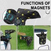 Golf Blade Putter Club Head Cover Pingtype Magnetic Black PU
