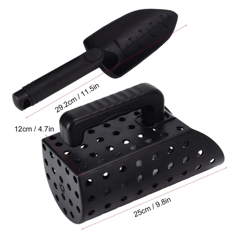 Metal Detecting Shovel, ABS Efficient Lightweight Multi Purpose Sand Sifter