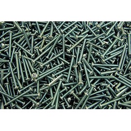 (1000) Phillips Pan Head 6-32 x 1-1/2" Machine Screws #6 Zinc