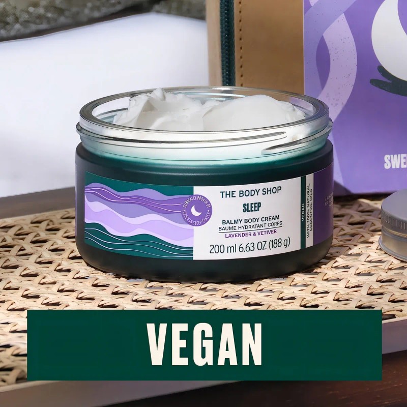 The Body Shop Crema Corporal Dormir Bálsamo Lavanda Vetiver 200ml