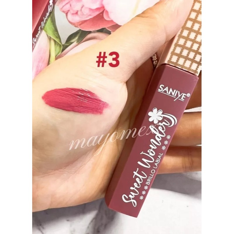 Saniye 6pcs Labial Líquido Indeleble Mate Larga Duración Saniye