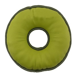 3DOEX Durable Dog Frisbee, 10" Soft Flying Disc Toy for Medium & Large Dogs, Waterproof & Bite-Resistant, Safe on Teeth, Anti-Dust, Wear-Resistant Dog Outdoor Toy, Great for Fetch Training (Green)