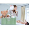 Babyfy Diaper Caddy Organizer, Stylish Nursery Storage Basket for Newborn
