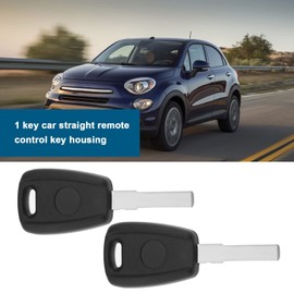 Create idea 2 Pack Car 1 Button Remote Control Compatible with Punto Panda Bravo Brava 500 600 Stilo Ducato Lancia Lybra Key Fob Case SIP22 Blade