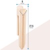 Pennsylvania Woodworks Wall Mounted Clothes Drying Rack - Heavy Duty,