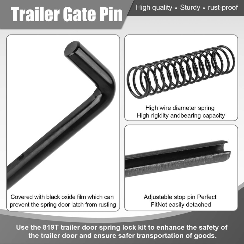 AFZZ Trailer Gate Spring Latch Kit 819T for Carry-On Utility
