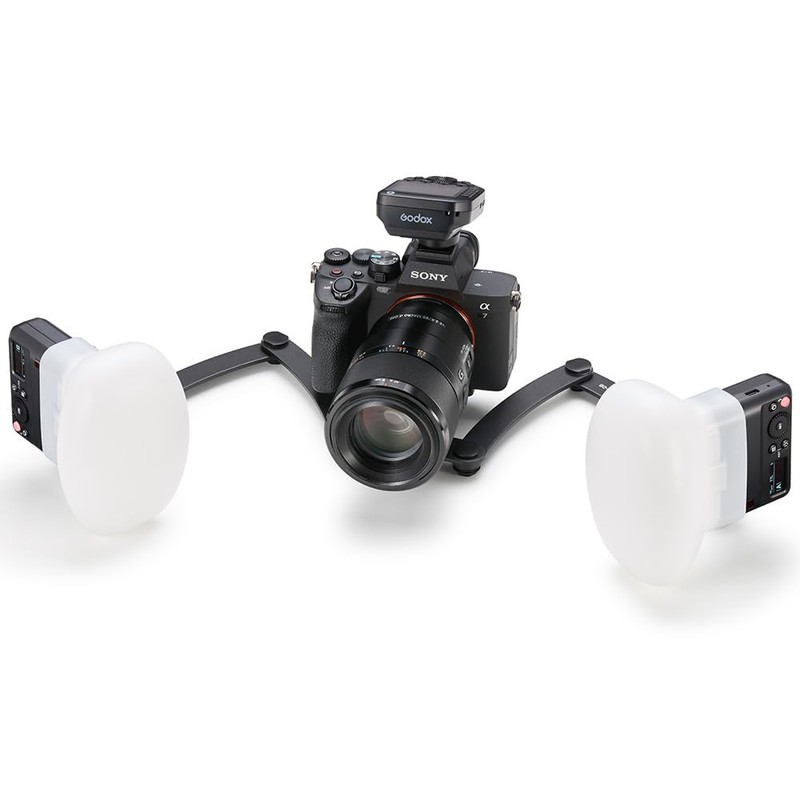 Godox MF-DB Double-Ended Stand, Dental Conversion Brackets, 180° Rotation for