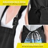 ROTANET Extra Large Aprons for Men Adjustable Bib Aprons with