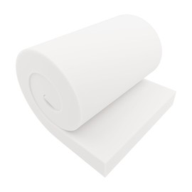 GoTo Foam 4" Height x 24" Width x 96" Length 44ILD (Firm) Upholstery Cushion Made in USA
