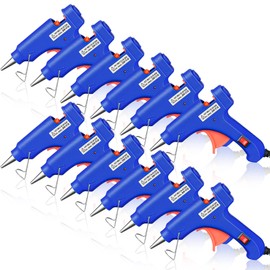 Zhengmy 12 Pieces Mini Hot Glue Gun Crafts Hot Glue Guns Small Hot Melt Gun Arts Craft DIY Glue Gun for School DIY Arts Class Projects Home Quick Repairs (Blue)