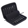 HERSENT Pocket Knife Display Case,Knife Storage Organizer,14 Slots Folding Knife
