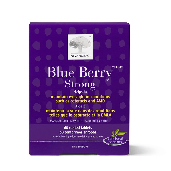 New Nordic New Nordic Blue Berry Strong - Eye Support