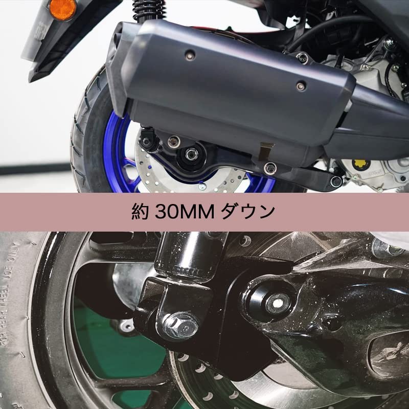 LEDISHUN Low Down Kit, Compatible with Yamaha XMAX 300 XMAX