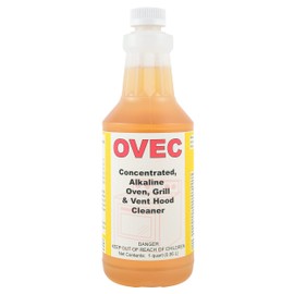 Detco-OVEC - Industrial Oven & Grill cleaner for Restaurant, and Commercial Kitchen Equipment. Removes burned on oils & grease (1)