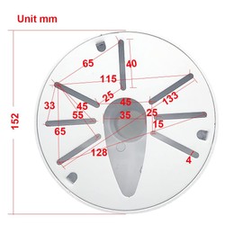 CTXSumTec Security Camera I-Type Wall Mount Bracket, Dome Camera Mount Universal Camera Wall Mounting Bracket/IP Camera for CCTV Security Camera (10" I-Shapped Mount)